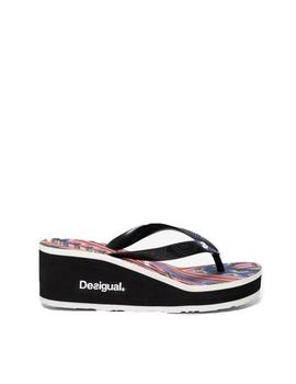 Chanclas Desigual Lola_Mexican Negro