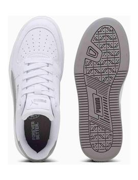 Zapatillas Puma Caven 2.0 Jr Blanco/Gris