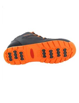 Botas Treksta Trysil Mid GTX Negro/Gris/Naranja