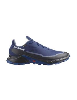 Zapatillas Salomon Alphacross 5 GTX Azul Hombre