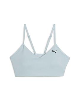 Top Puma Move Yogini Bra Turquesa Mujer