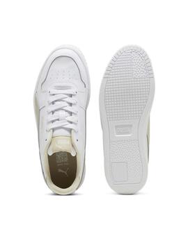 Zapatillas Puma Carina Street Blanco/Beige Mujer