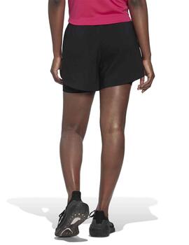 Short Adidas W MIN 2IN1 Negro Mujer