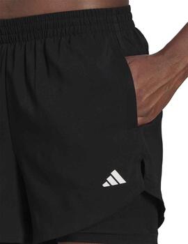 Short Adidas W MIN 2IN1 Negro Mujer