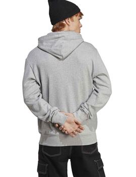 Sudadera Adidas M BL FT HD Gris Hombre