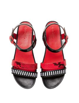 Sandalias Desigual Trimuph_Reptil Negro