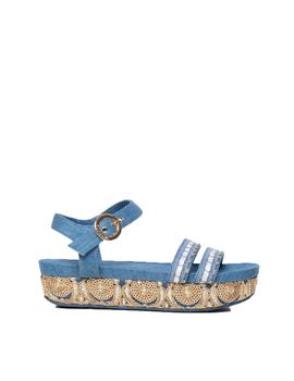 Sandalias Desigual Trimuph_Exotic Jeans Azul