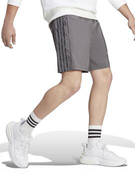 Pantalon corto Adidas M 3S Chelsea Gris Hombre