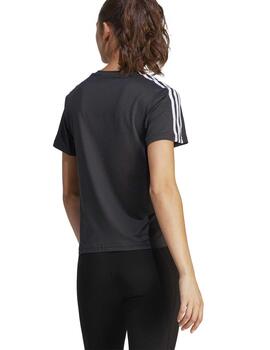 Camiseta Adidas TR-ES 3S T Negro/Bco Mujer