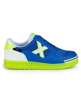 Zapatillas Munich G3 Kid Indoor 400 Azul