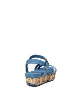 Sandalias Desigual Trimuph_Exotic Jeans Azul