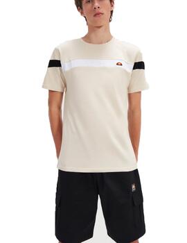 Camiseta Ellesse Caserio Beige Hombre