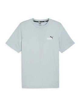 Camiseta Puma ESS+ 2 Col Small Log Azul Hombre