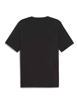 Camiseta Puma Graphics YOS Negro Hombre