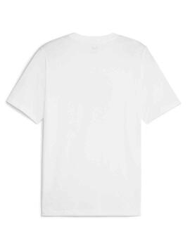 Camiseta Puma Graphics YOS Blanco Hombre