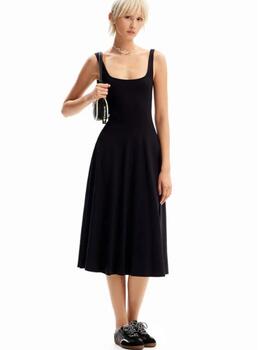 Vestido Desigual Haria Negro Mujer