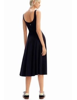 Vestido Desigual Haria Negro Mujer