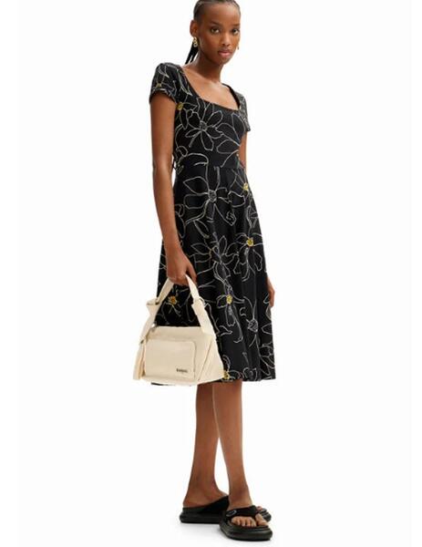 Vestido desigual mujer online
