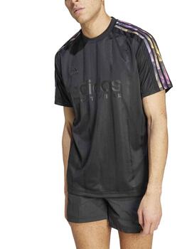 Camiseta Adidas M Tiro Q2 Negro Hombre