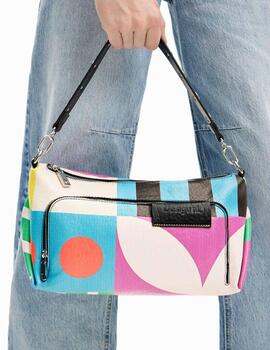 Bolso Desigual Nochentera Urus Maxi Multicol Mujer