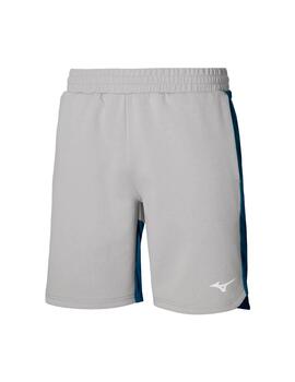 Bermuda Mizuno Athletics Mesh Gris/Azul Hombre