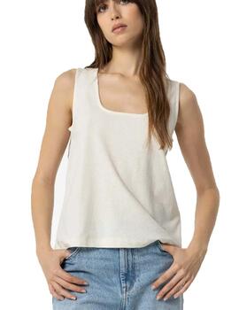 Camiseta Tiffosi Jet Beige Mujer