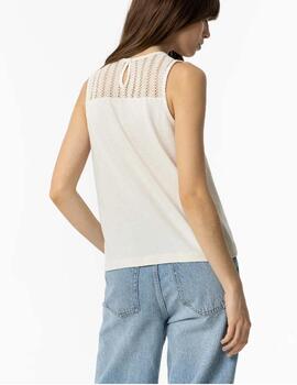 Camiseta Tiffosi Jet Beige Mujer