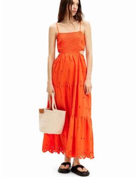 Vestido Desigual Malver Naranja Mujer