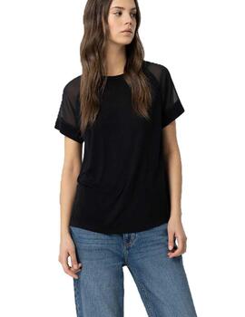Camiseta Tiffosi Cilita_1 Negro Mujer