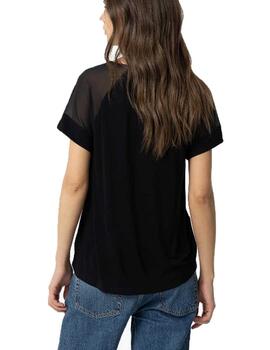 Camiseta Tiffosi Cilita_1 Negro Mujer