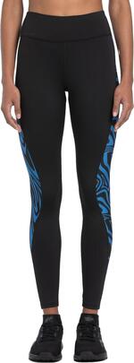 Leggings Reebok Safari Poly Tight Negro/Azul Mujer
