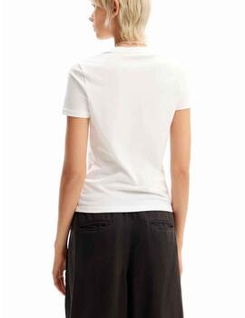 Camiseta Desigual D Cor Blanco Mujer