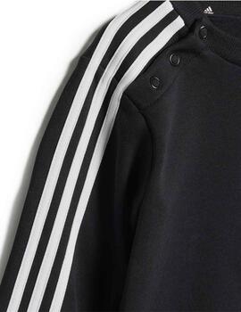 Chandal Adidas I 3S Negro/Blanco/Gris