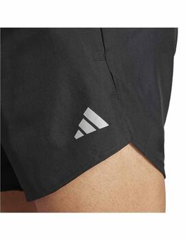 Pantalón corto Adidas Run It Short Negro Hombre