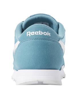 Zapatillas Reebok CL Nylon Turquesa