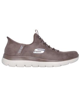 Zapatillas Skechers Summits Marron Mujer