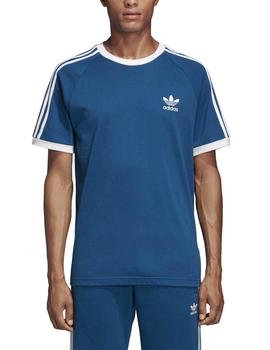 Camiseta Adidas 3-Strippes Azul