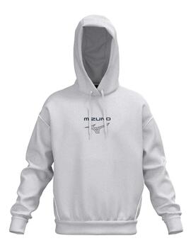 Sudadera Mizuno Athletics Graphic Blanco Hombre