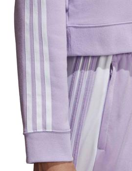 Sudadera Adidas Cropped malva