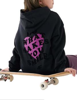 Sudadera 4F F1218 Sportstyle Negro Niña
