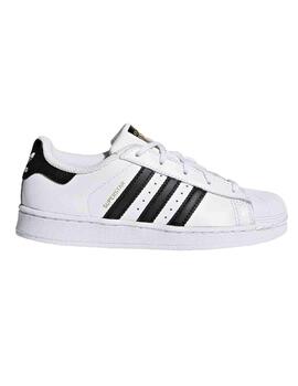 Zapatilla Adidas Superstar Blanco-Negro