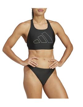 Bikini Adidas Big Bars Negro Mujer