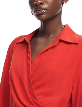Vestido Desigual Detroit Rojo Mujer