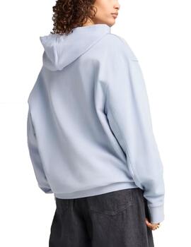 Sudadera Puma HER Relaxed Azul Claro Mujer