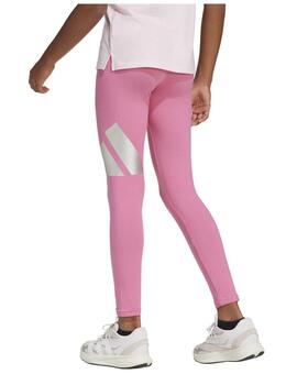 Leggings Adidas JG Glam Rosa Niña