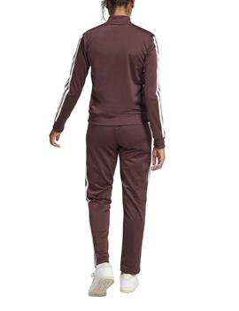 Chándal Adidas W 3S TR TS Marrón Mujer