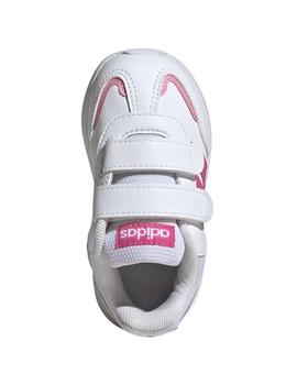 Zapatillas Adidas Tensaur Switch CF I Bco/Rosa