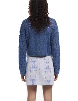 Jersey Desigual Reine Azul Mujer
