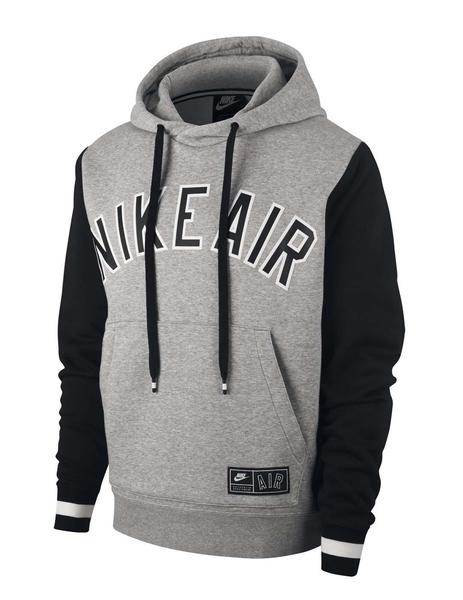 sudadera nike air gris