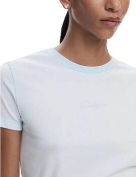 Camiseta Desigual Paraná Azul Claro Mujer